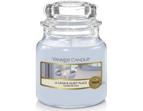 Bougie jarre en verre senteur havre de paix (Petit modèle)