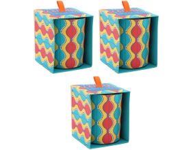 Bougie parfumée Votives 8 x 10 cm Batik (Lot de 3 modèles assortis )