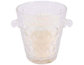 Bougie parfumée senteur figue seau ciselé 13.7 cm