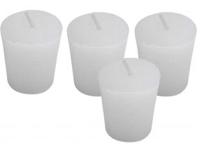 Bougies Oslo (Lot de 4) (Blanc)