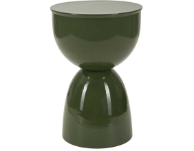 Bout de canapé en métal Yao 31 x 46 cm (Vert)