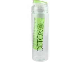 Bouteille détox avec infuseur intégré 650 ml (Vert)