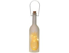 Bouteille lumineuse décorative led tropical (Ananas)