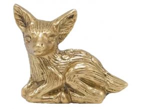 Bouton de porte en laiton recyclé Faon (Gauche)