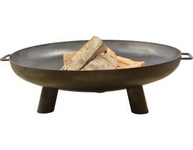 Brasero en acier 3 larges pieds (Diamètre 80 cm)