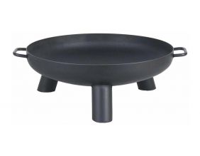 Brasero en acier peint 3 pieds et poignées (Diamètre 70 cm)