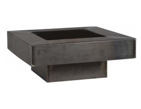 Brasero en acier plateau design (70 cm)