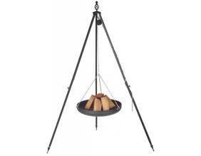 Brasero sur trépied en acier (80 cm)