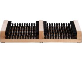 Brosse en bois de hêtre pour bottes
