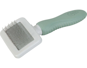 Brosse en caoutchouc pour lapin et cochon d'Inde (Brosse démêlante)