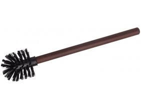 Brosse WC manche bois tête échangeable 