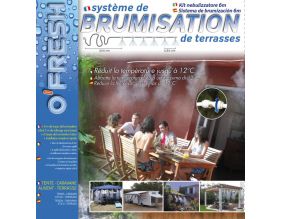 Brumisateur de terrasse 6 buses 6 mètres