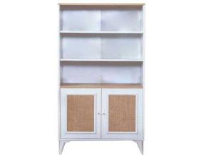 Buffet en aggloméré 2 portes Mount (Haut : 90 x 41 x 158 cm)