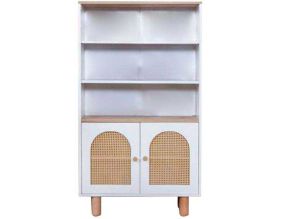Buffet 2 portes en aggloméré Bohem (Haut : 90 x 41 x 158 cm)
