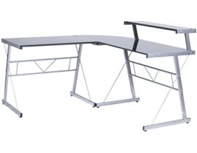 Bureau d'angle design Delo (Noir)