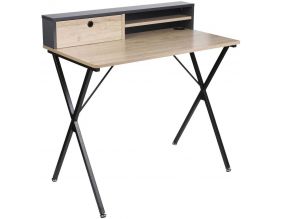Bureau en bois et métal Cambridge