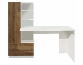 Bureau avec étagère intégrée Domingos