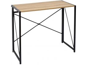 Bureau pliable en métal et bois Brik