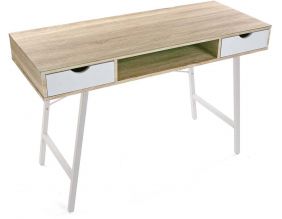 Bureau scandinave en bois et métal Clara