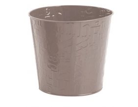 Cache-pot Alphabet en métal