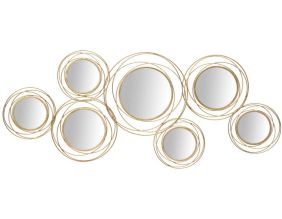 Cadre décoratif avec miroirs Specchio 124.5 x 4 x 53.5 cm