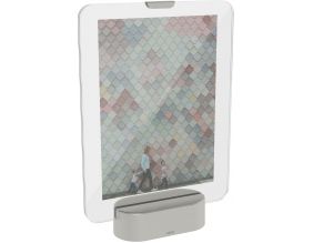 Cadre photo avec bandeau lumineux argent (15 x 23 cm)