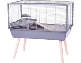 Cage pour hamster 78 x 48 x 75 cm Neolife (Gris)