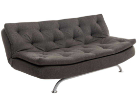 Canapé convertible 3 places Rivo (Gris foncé)