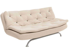 Canapé convertible 3 places Rivo (Beige)
