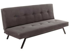 Canapé convertible 3 places Zola (Gris)
