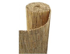 Canisse paillon de bambou non pelé (5m (longueur) x 1m (hauteur))
