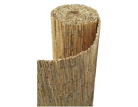 Canisse paillon de bambou non pelé (5m (longueur)  x 1,5m (hauteur))