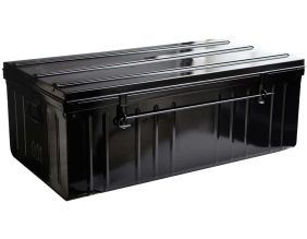 Cantine de rangement Premium en acier noir (175 litres)