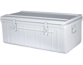 Cantine de rangement en acier Premium 80 cm blanc (95 l)