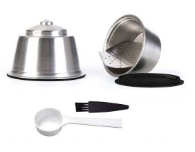 Capsule réutilisable en inox compatible Dolce Gusto