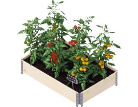 Carré potager Gardenbox 120 x 80 cm (Naturel)