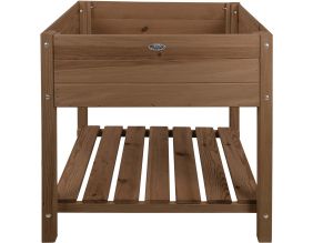 Carré potager en pin teinté sur pieds (Largeur 78 cm)