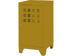 Casier de rangement en métal 74 cm Collégien (Miel)
