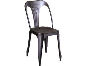 Chaise Vintage en métal (Vieilli)