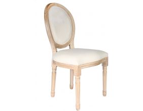 Chaise en bois Eleonor (Beige)