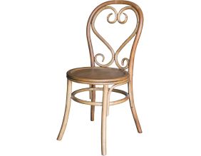 Chaise brasserie en bois d'orme Montmartre