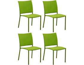 Chaise de jardin Bonbon pour enfant (Lot de 4) (Mousse)