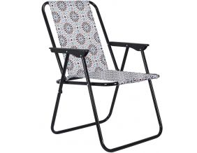 Chaise de jardin pliante an acier et tissu (Patio)