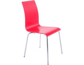 Chaise repas design Classic (Rouge)