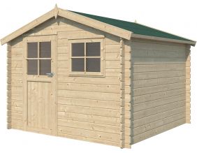 Chalet en bois 8.7 m² Kalmar (Avec plancher)