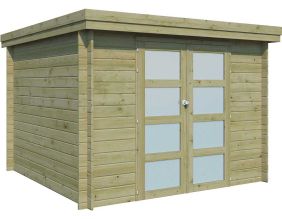 Chalet en bois 7,26 m² OREGON (Chalet seul (traité autoclave classe 3))
