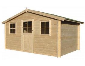 Chalet en bois 11.36 m² Ystad (Avec plancher)