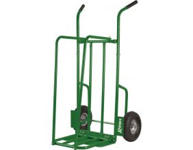Chariot à bûches jusqu'à 250kg en acier laqué