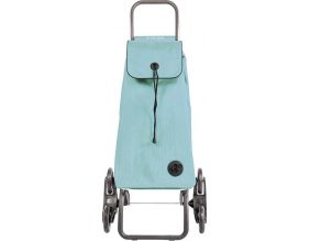 Chariot de marché 6 roues Murcie (Bleu Lagoon)