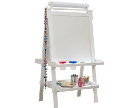 Chevalet de dessin en bois tableau et ardoise